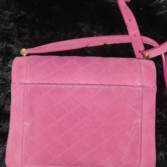 Yves Saint Laurent Pink Quilted Crossbody Bag - Picture 3 of 11